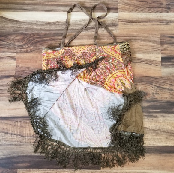 Free People Embellished Fringe Top - Picture 6 of 7